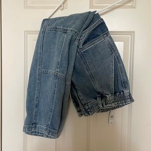 NEW Pacsun blue utility Cargo Jeans pants